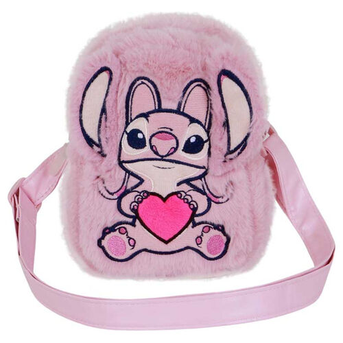 Bolso peluche Corazon Angel Stitch Disney