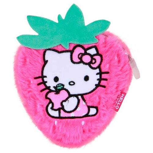 Monedero peluche Fresa Hello Kitty