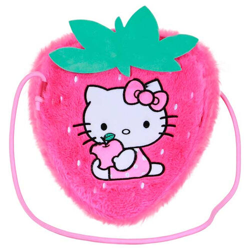 Bolso peluche Fresa Hello Kitty