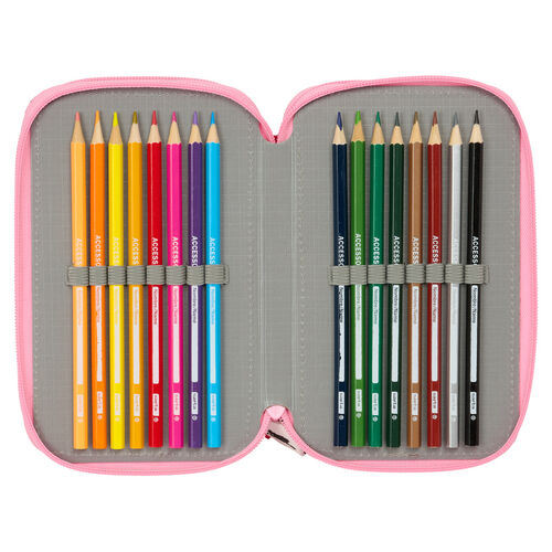 Plumier Hello Kitty triple 37pzs