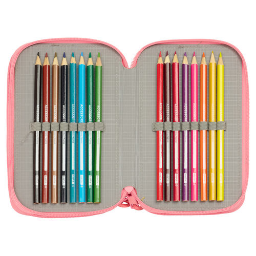 Disney Moana Vaiana triple pencil case 37pcs