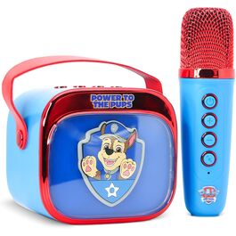 Paw Patrol LED Karaoke Speaker and Microphone