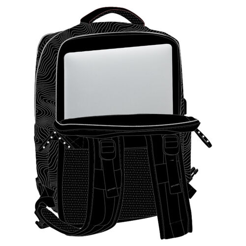 Demon Hunters Kpop Energy Cabin travel rucksack 44cm