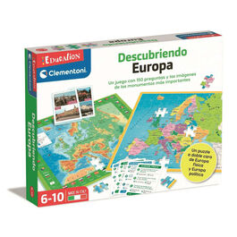 Juego puzzle Mapa Geo descubre Europa