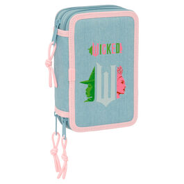 Wicked triple pencil case 37pcs