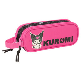 Portatodo Kuromi Hello Kitty doble