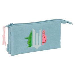 Wicked triple pencil case