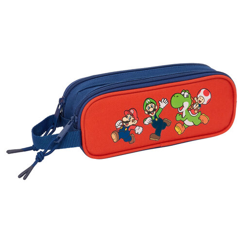 Super Mario Bros Mamma Mia double pencil case