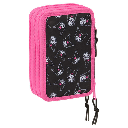 Plumier Kuromi Hello Kitty triple 37pzs