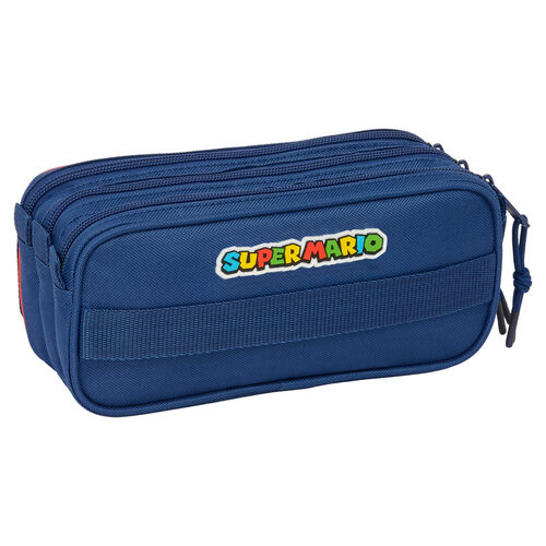 Super Mario Bros Mamma Mia triple pencil case