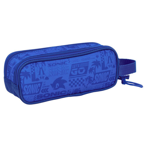 Sonic the Hedgehog double pencil case