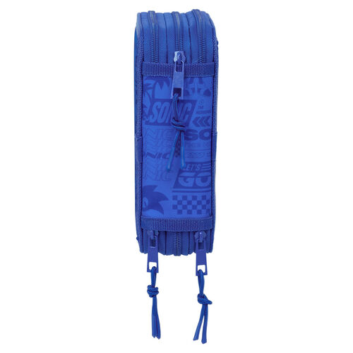 Sonic the Hedgehog triple pencil case 37pcs