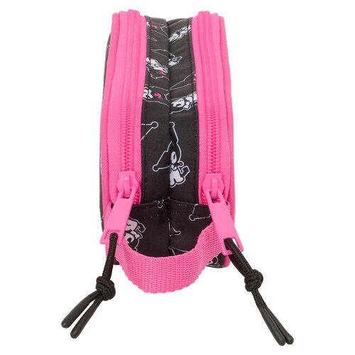 Portatodo Kuromi Hello Kitty doble