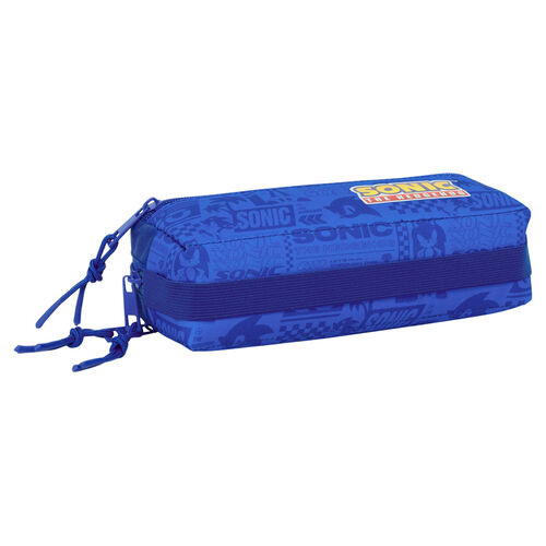 Sonic the Hedgehog triple pencil case