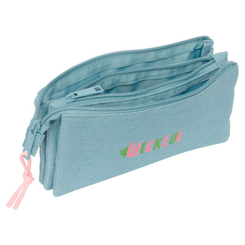 Wicked triple pencil case