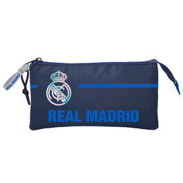 Real Madrid triple pencil case