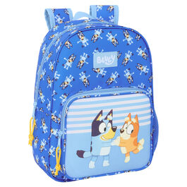 Mochila Lets Play Bluey 34cm adaptable