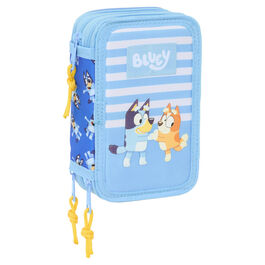 Bluey Lets Play triple pencil case 37pcs