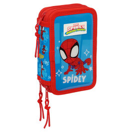 Marvel Spidey triple pencil case 37pcs