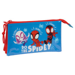 Marvel Spidey triple pencil case