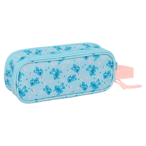 Disney Stitch Ohana double pencil case