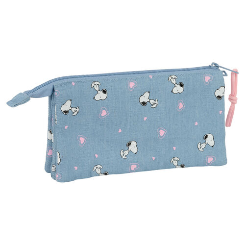 Portatodo Snoopy Peanuts triple