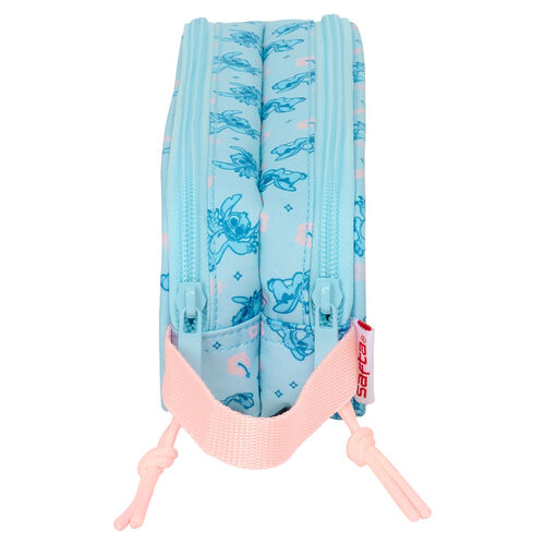 Disney Stitch Ohana double pencil case