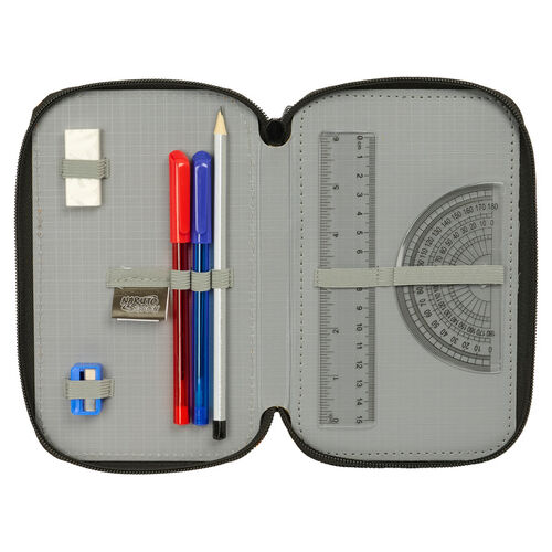 Naruto Shippuden triple pencil case 37pcs