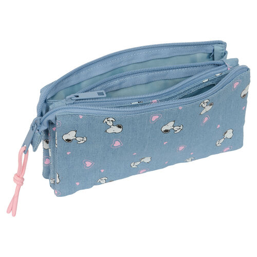 Portatodo Snoopy Peanuts triple