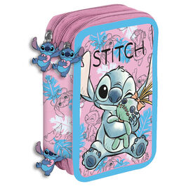 Disney Stitch Doll triple pencil case