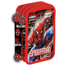 Marvel Spiderman Hero triple pencil case