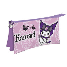 Portatodo Purple Kuromi Hello Kitty triple