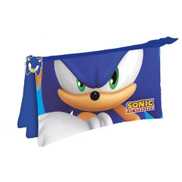Sonic the Hedgehog triple pencil case
