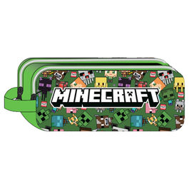 Minecraft Characters triple pencil case