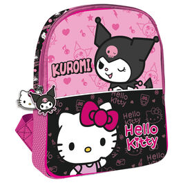 Mochila Kuromi & Hello Kitty 30cm