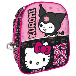 Mochila Kuromi & Hello Kitty 26cm