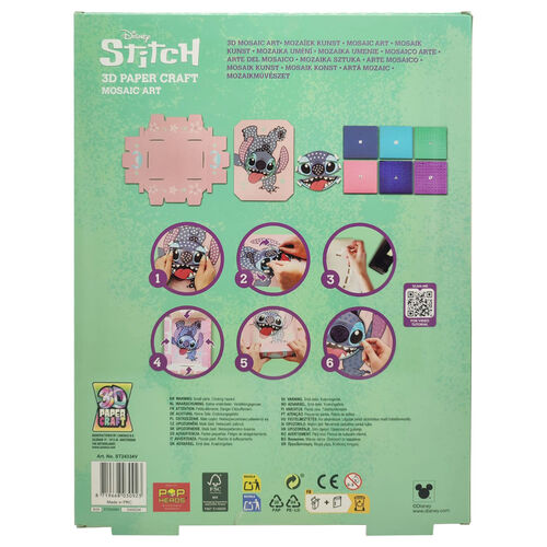 Disney Stitch 3D paper craft