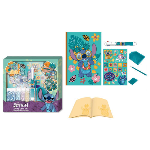 Disney Stitch Diary Deco set
