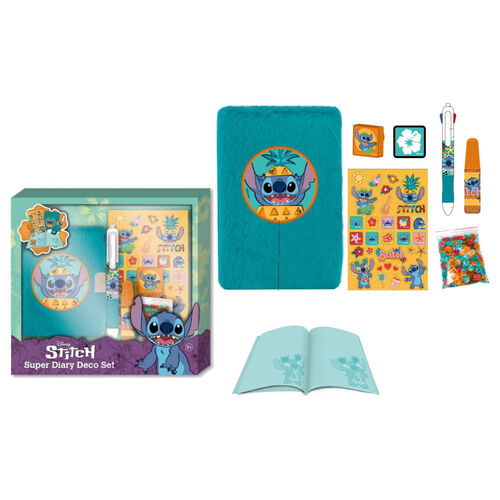 Disney Stitch Diary Deco set