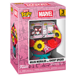 Figura Bitty POP Bouquet Marvel Miles Morales and Ghost Spider San valentin Figura Bitty POP Bouquet Marvel Miles Morales and Ghost Spider San valentin