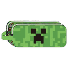 Minecraft Face pencil case