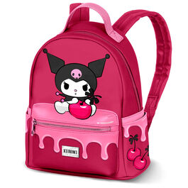 Mochila Cherry Kuromi Hello Kitty 25cm