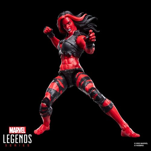 Figura Hulka Roja She-Hulk Marvel Legends 15cm