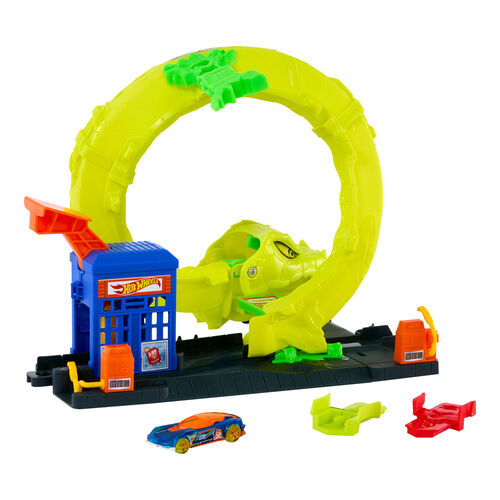 Pista City Ataque Espiral de Serpiente Hot Wheels