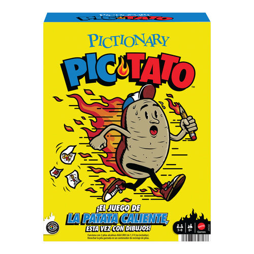 Spanish Pictionary Pic-Tato board game