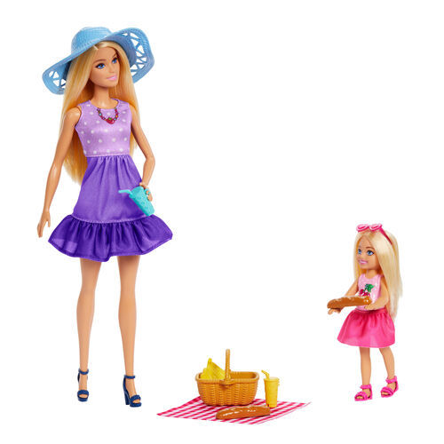 Blister 2 Muñecas Family & Friends Barbie