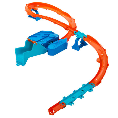 Pista Carreras con Salto Impulsado Hot Wheels