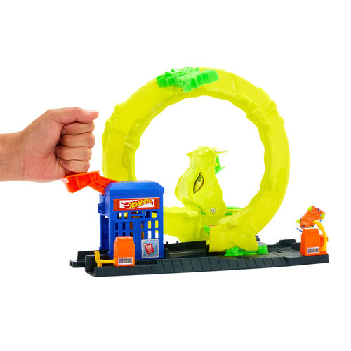 Pista City Ataque Espiral de Serpiente Hot Wheels