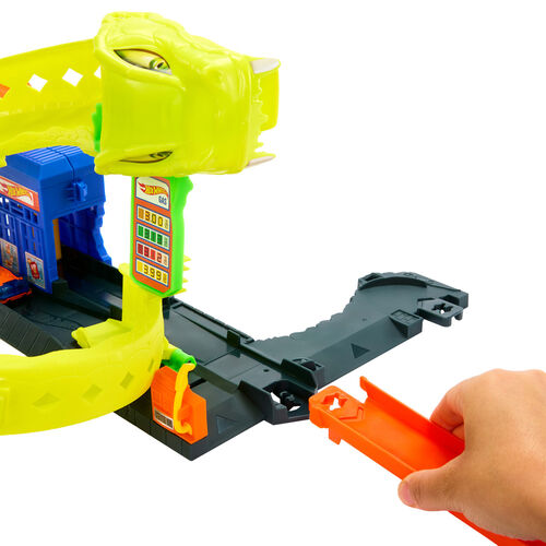 Pista City Ataque Espiral de Serpiente Hot Wheels