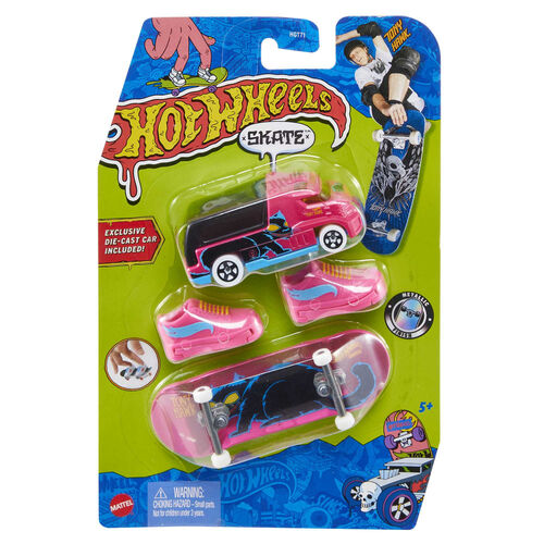 Skate + Coche Hot Wheels surtido